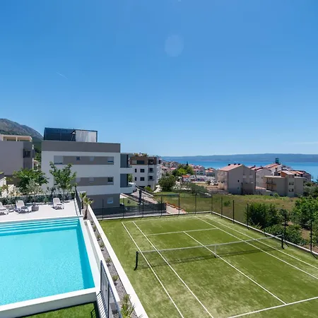 וילה Court & Sea Private Tennis Court & Pool
